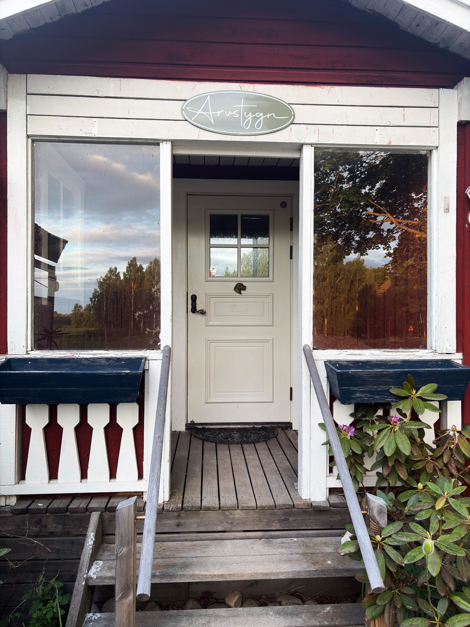 Entrén till Arvstygns ateljé
